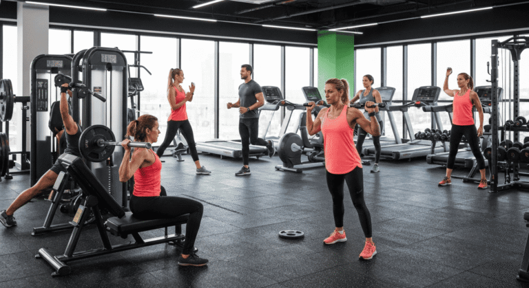 ludzie zastanawiają się czy chodzić codziennie na siłownię